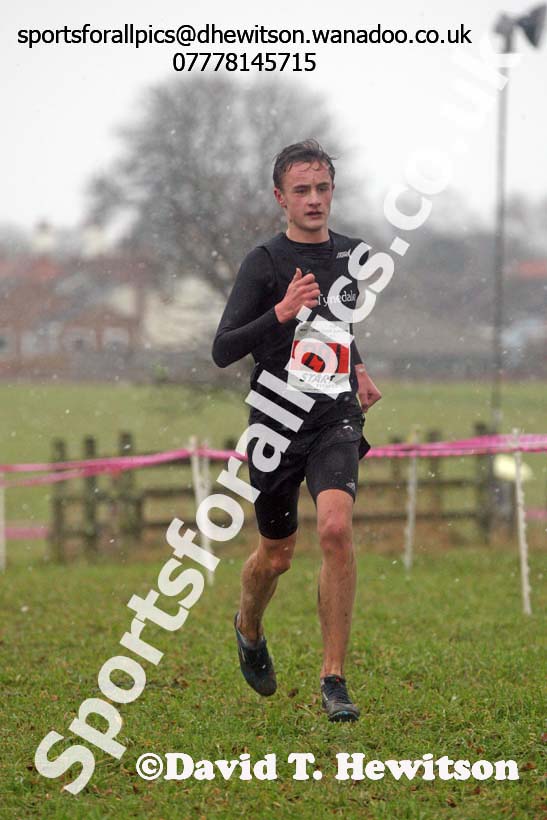 Boys under-15s North Eastern Cross Country, Sedgefield, County Durham. Photo: David T. Hewitson/Sports for All Pics